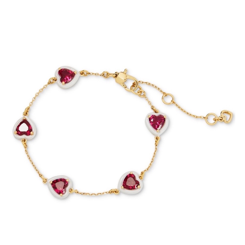 $128‎ Kate Spade Sweetheart Line Bracelet - Picture 7 of 8